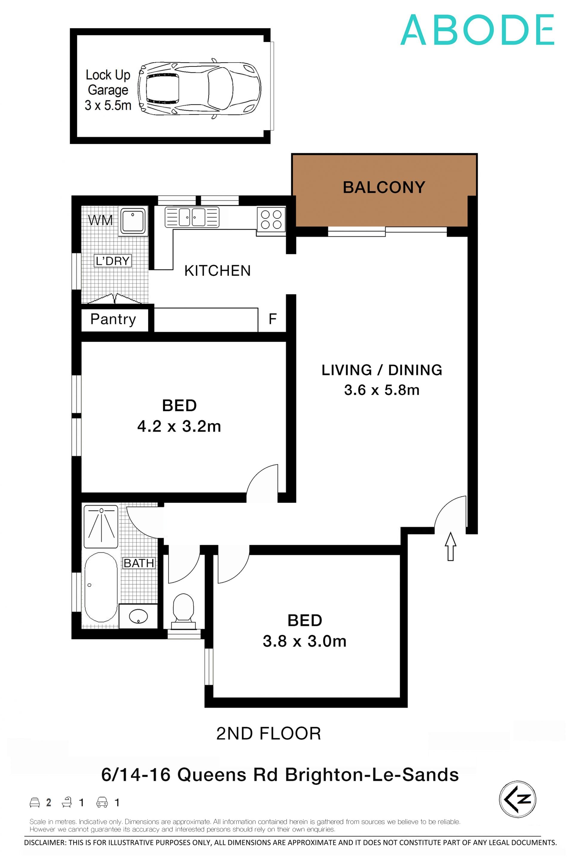 6/14 Queens Road BRIGHTON-LE-SANDS 2216
