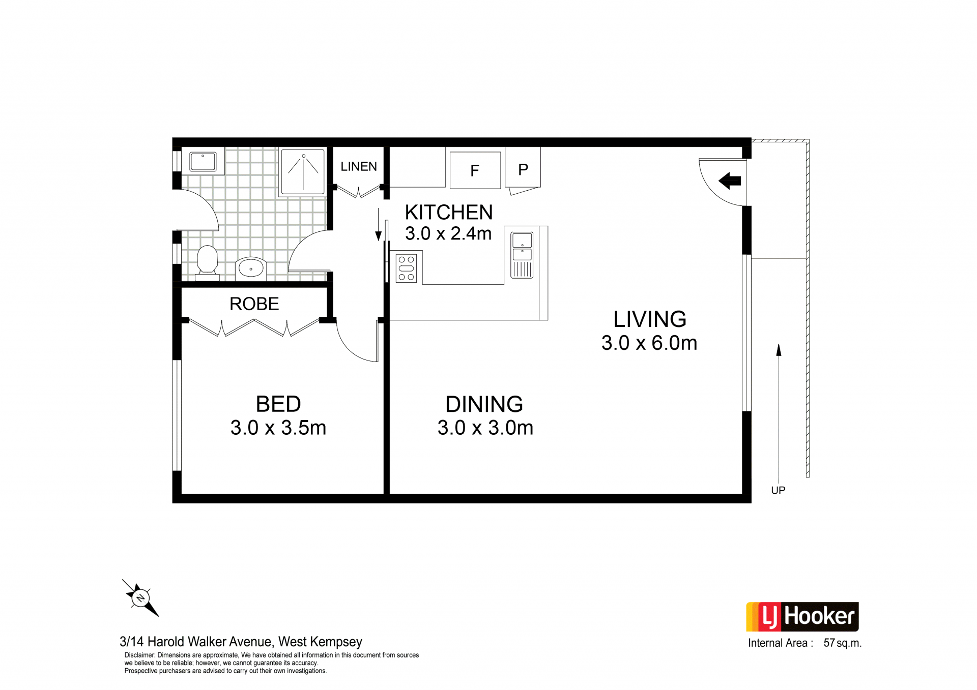 Over 55's Unit With Level Walk to Shops