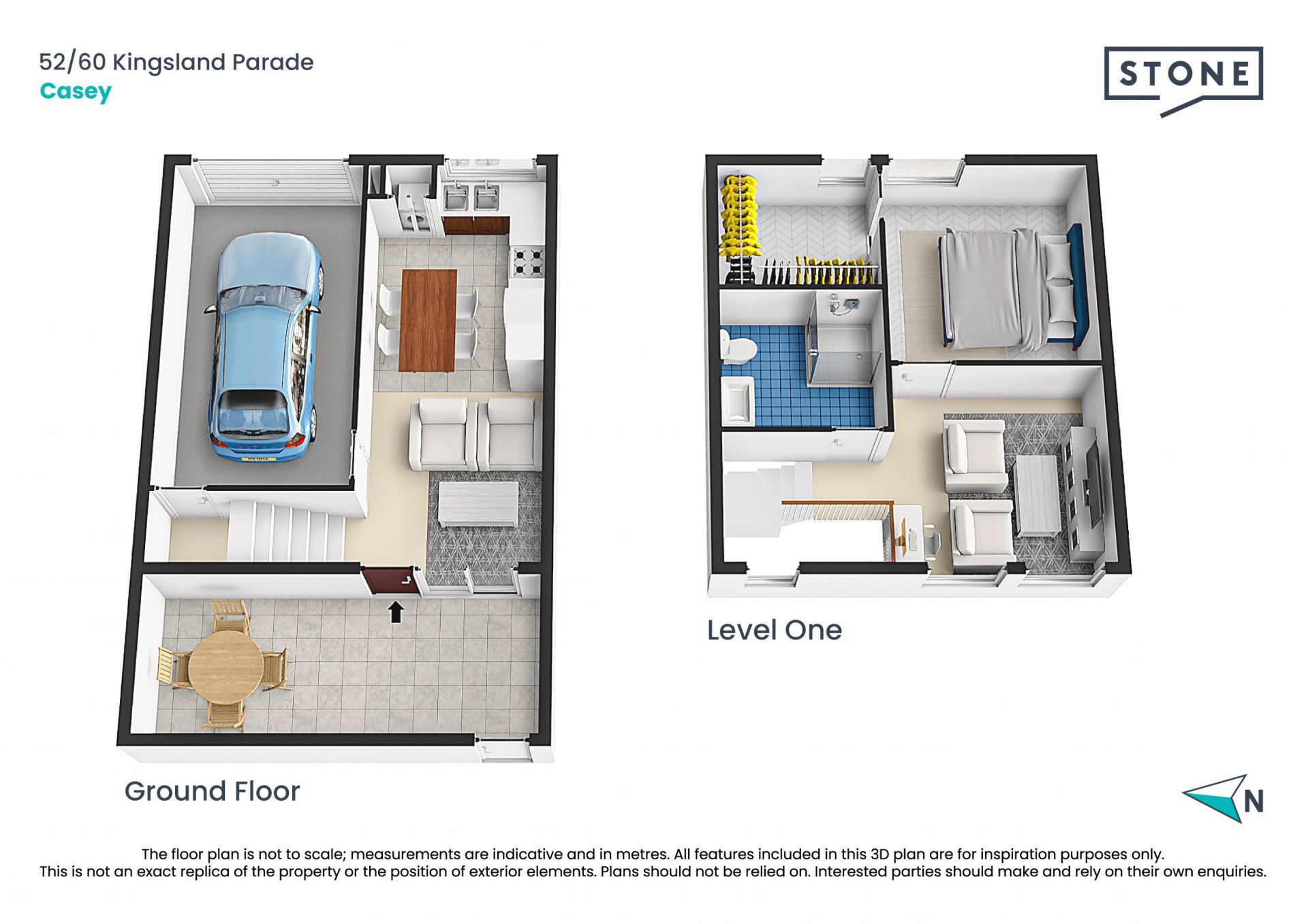 One Bedroom + Multipurpose Room