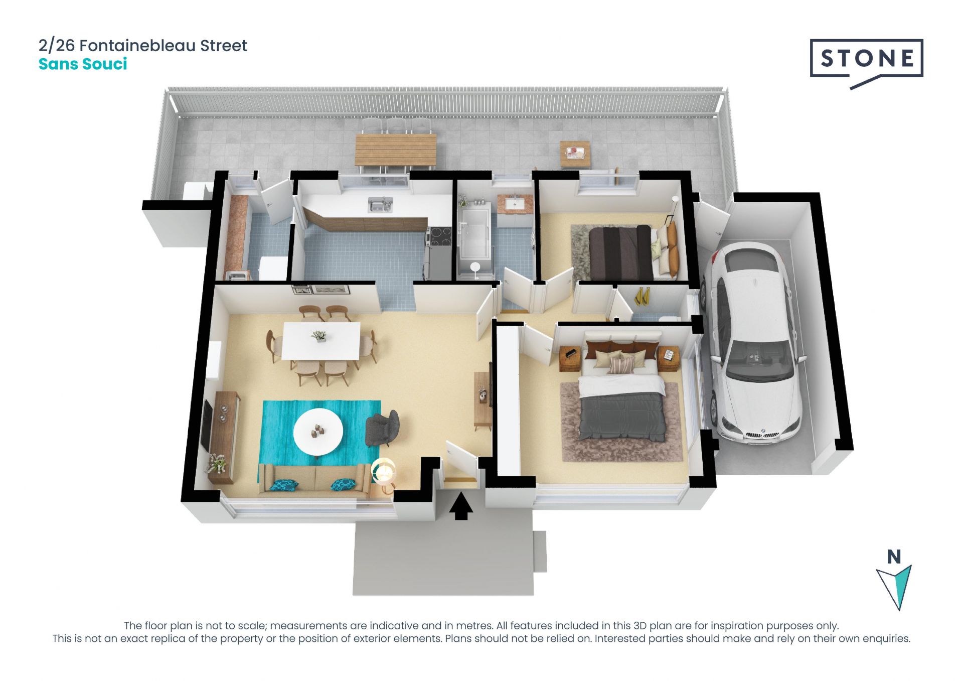 Low maintenance living in a boutique complex