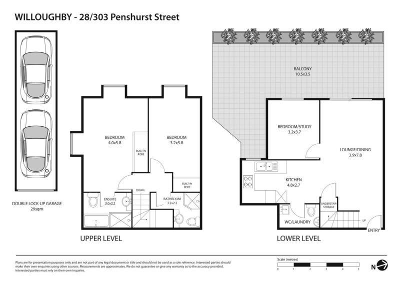 Application approved - Modern townhouse style three bedroom apartment