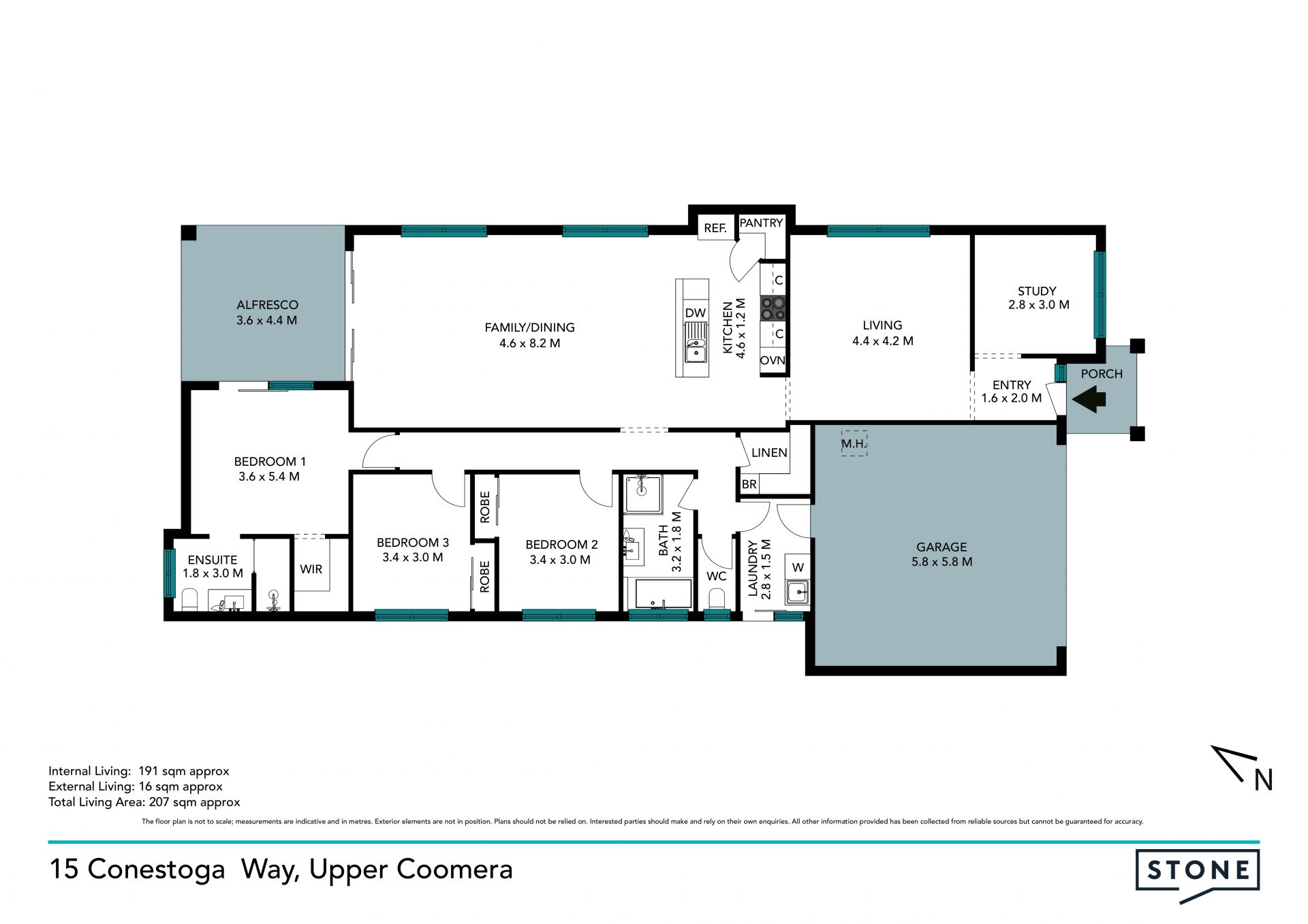 Super stylish easy-care family home