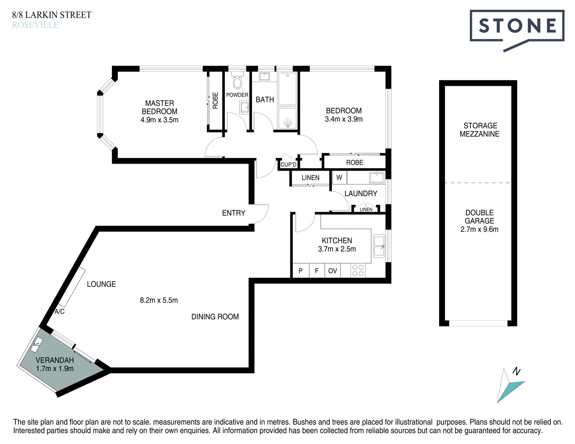 145sqm on title, in convenient, private location