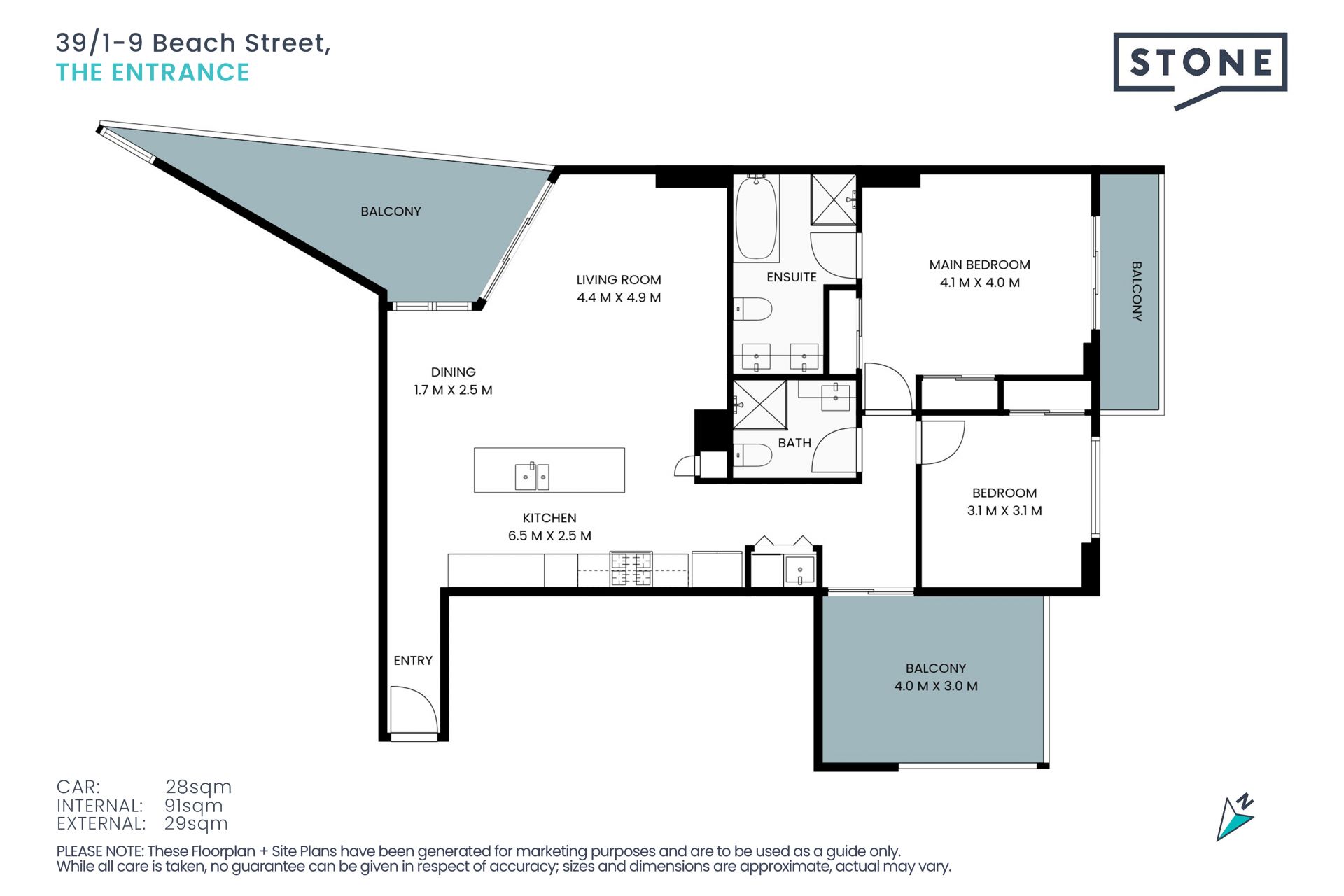 Stunning Ocean-View Unit in the Coveted Watermark Complex