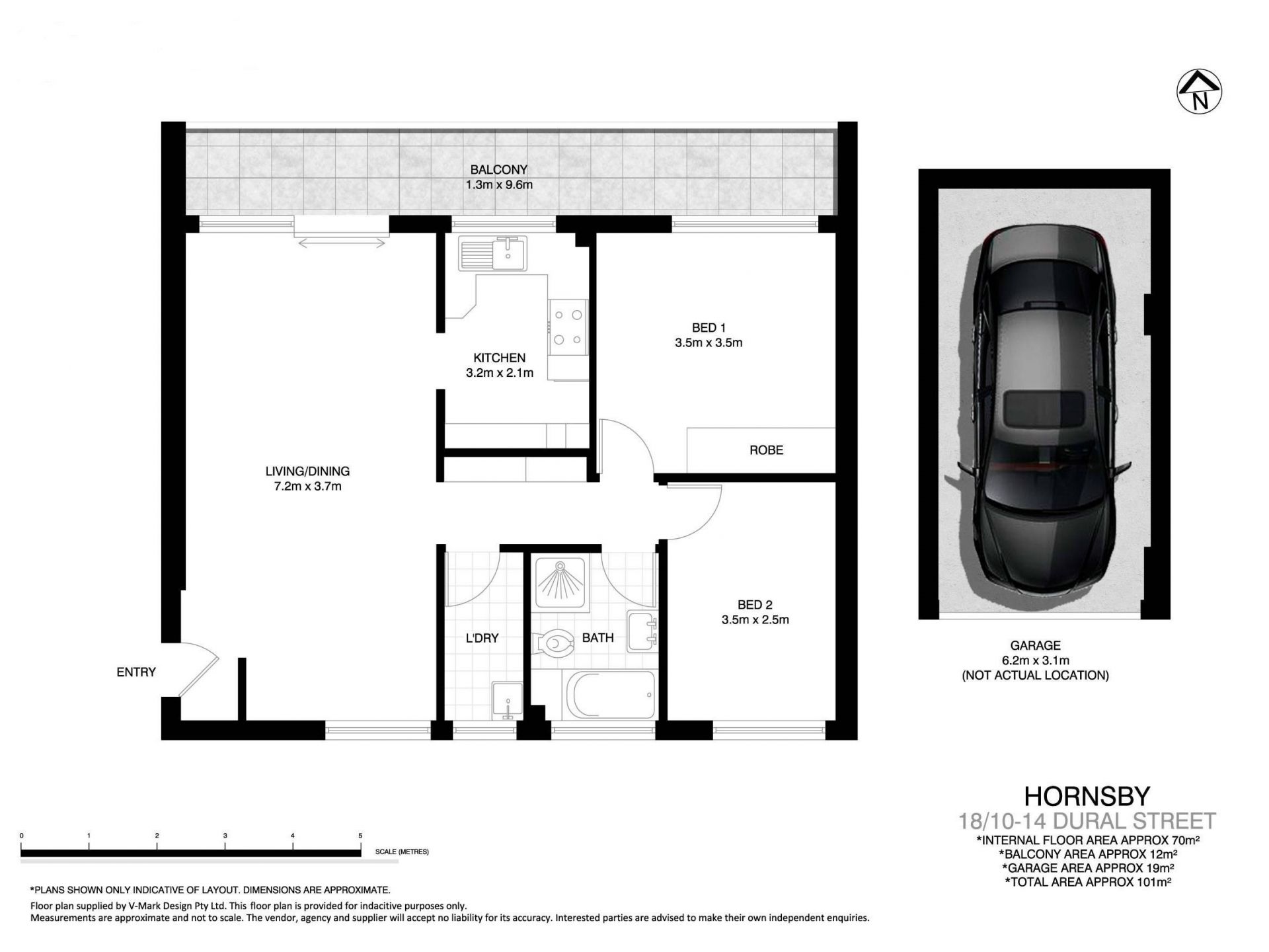 Spacious unit in an enviable location