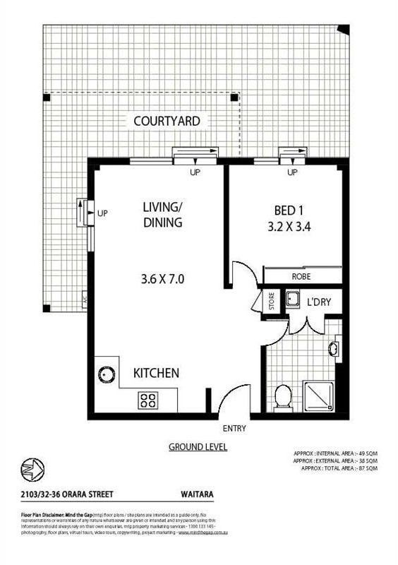 Modern One Bedroom Apartment
