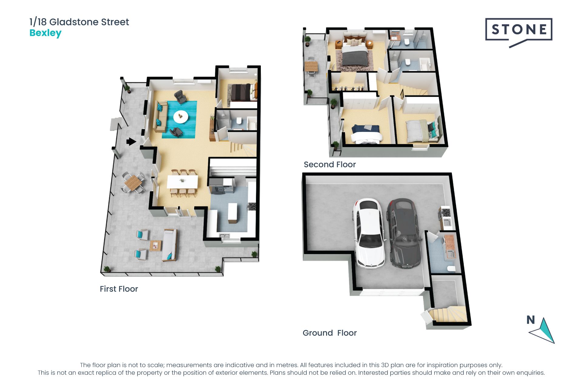 Huge street facing tri-level town-home with basement