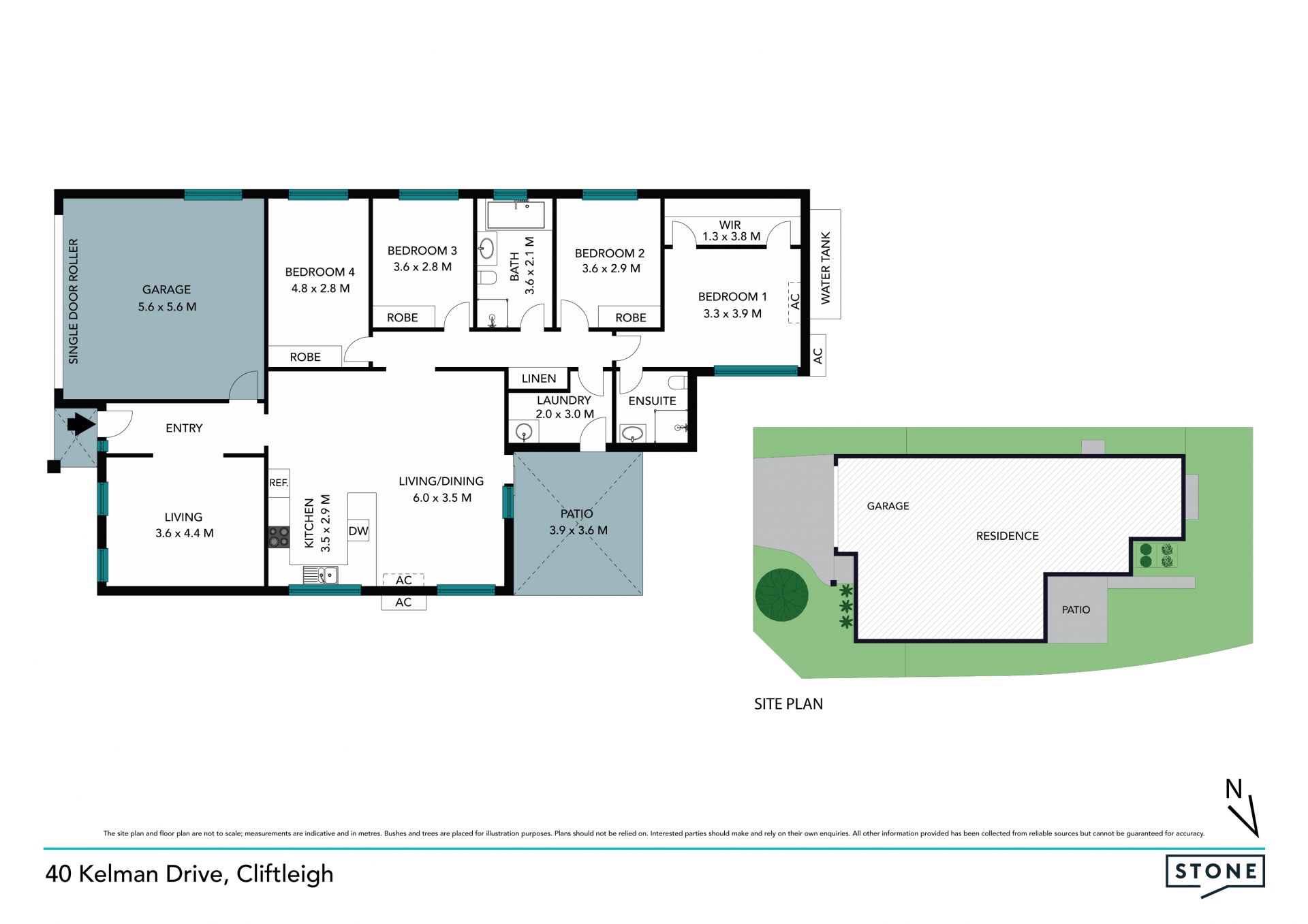 Contemporary comfort abounds