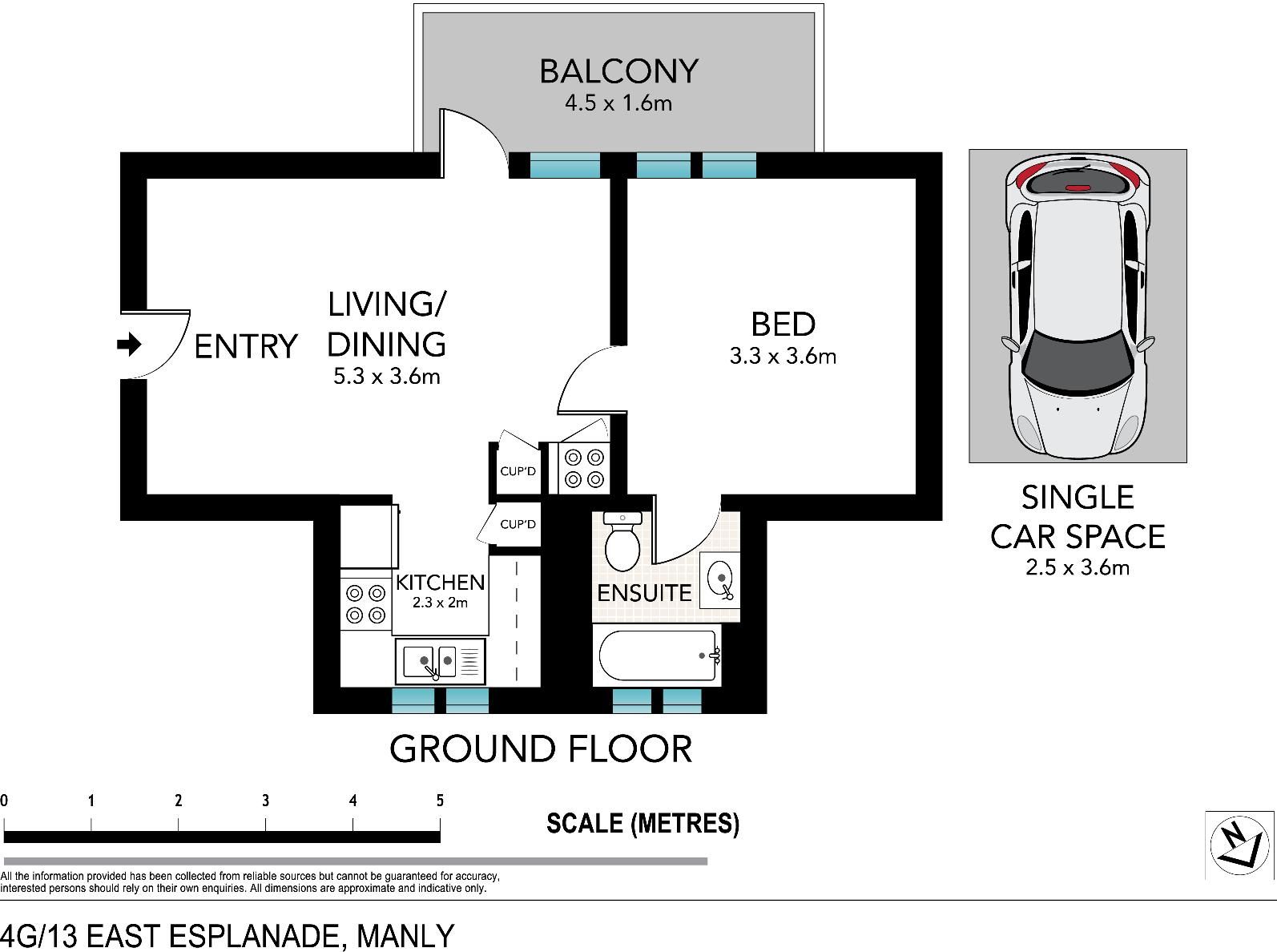 Pad with potential in popular Manly