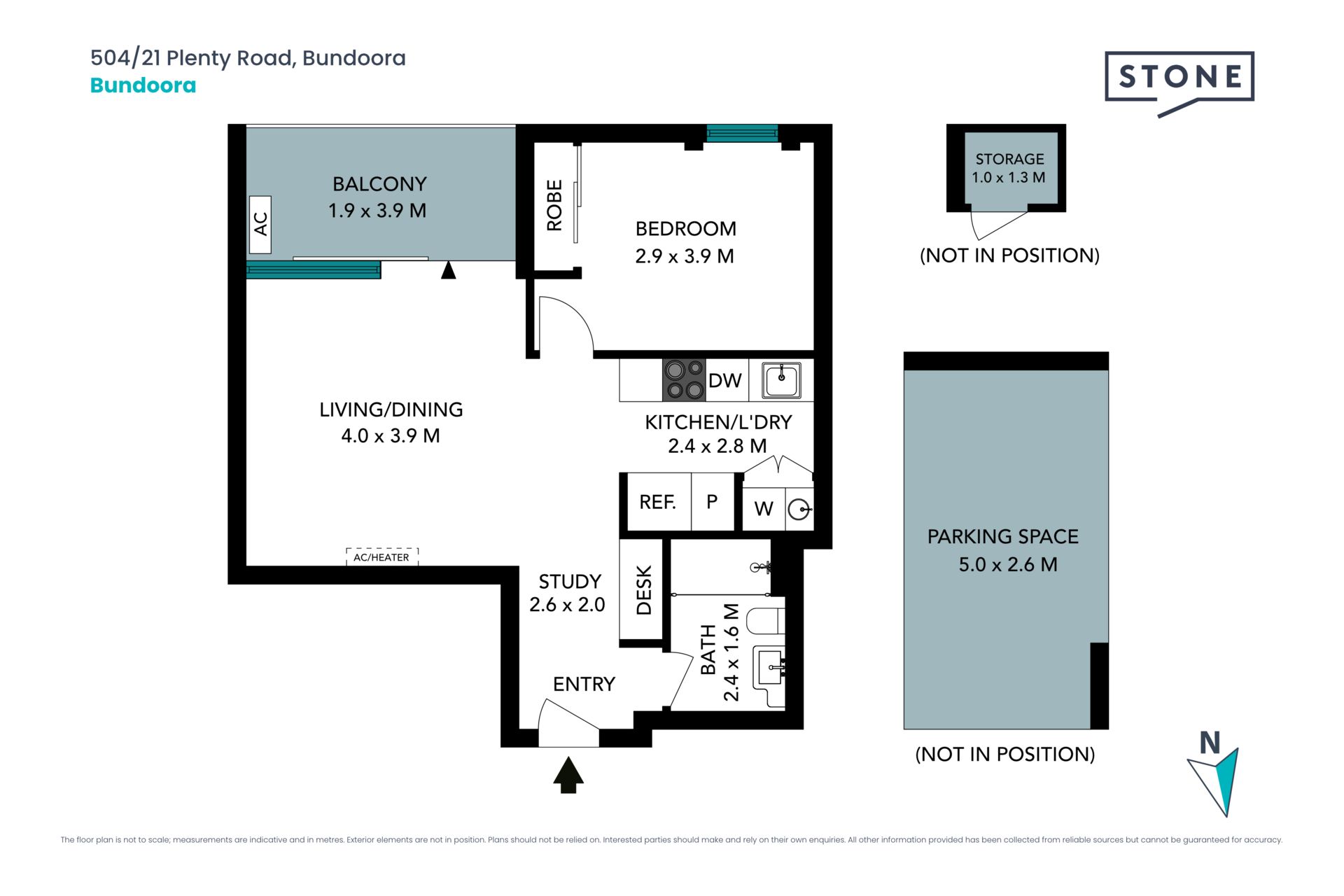 One Bedroom Bundoora Brilliance