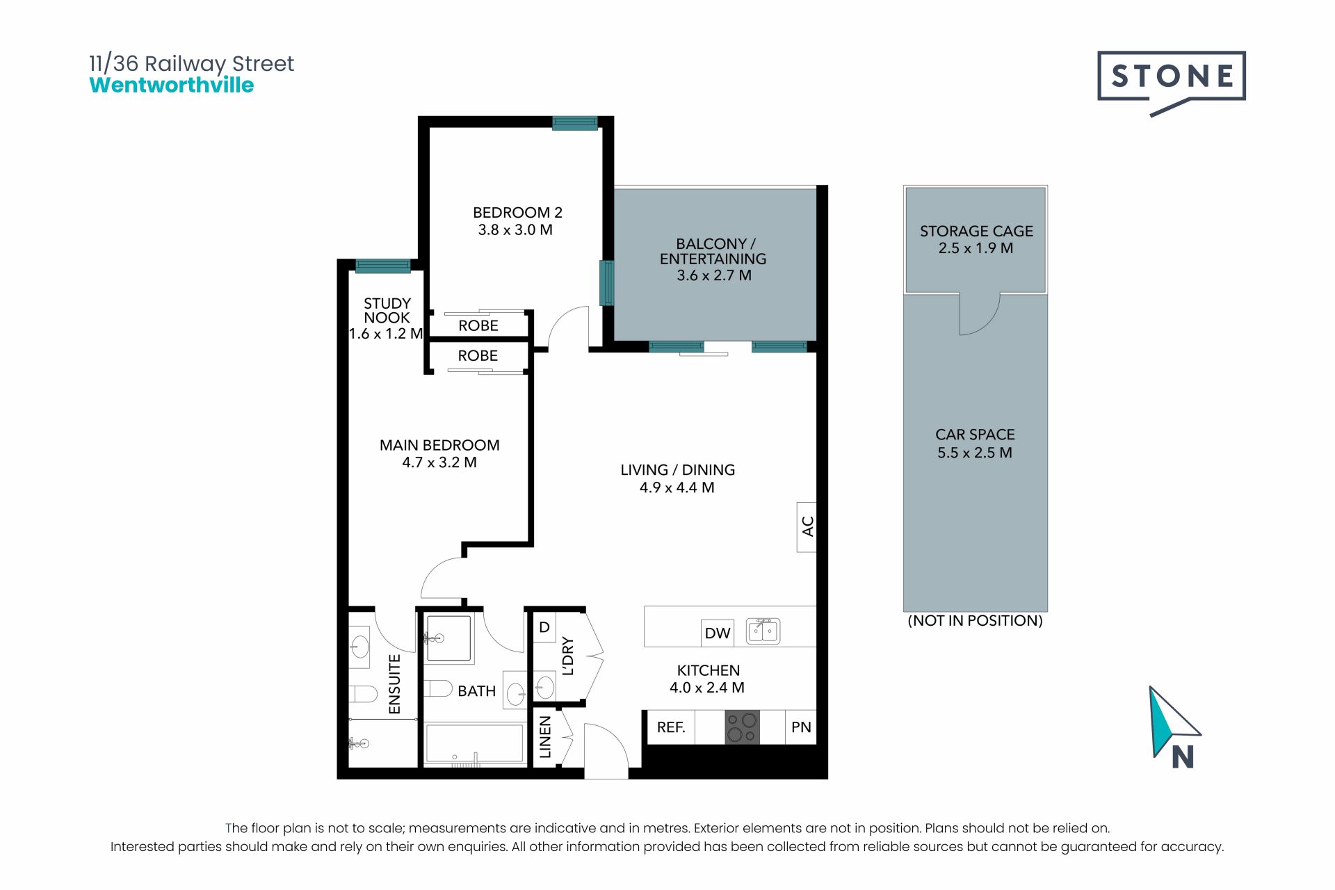 Modern Apartment – 11/36 Railway Street, Wentworthville NSW 2145