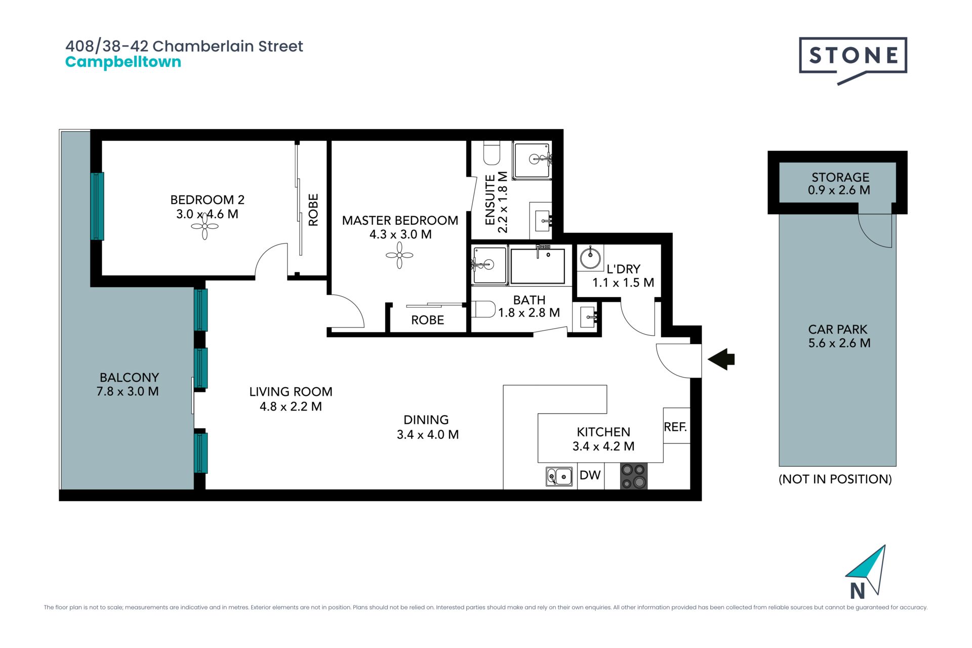 Modern 4th floor apartment