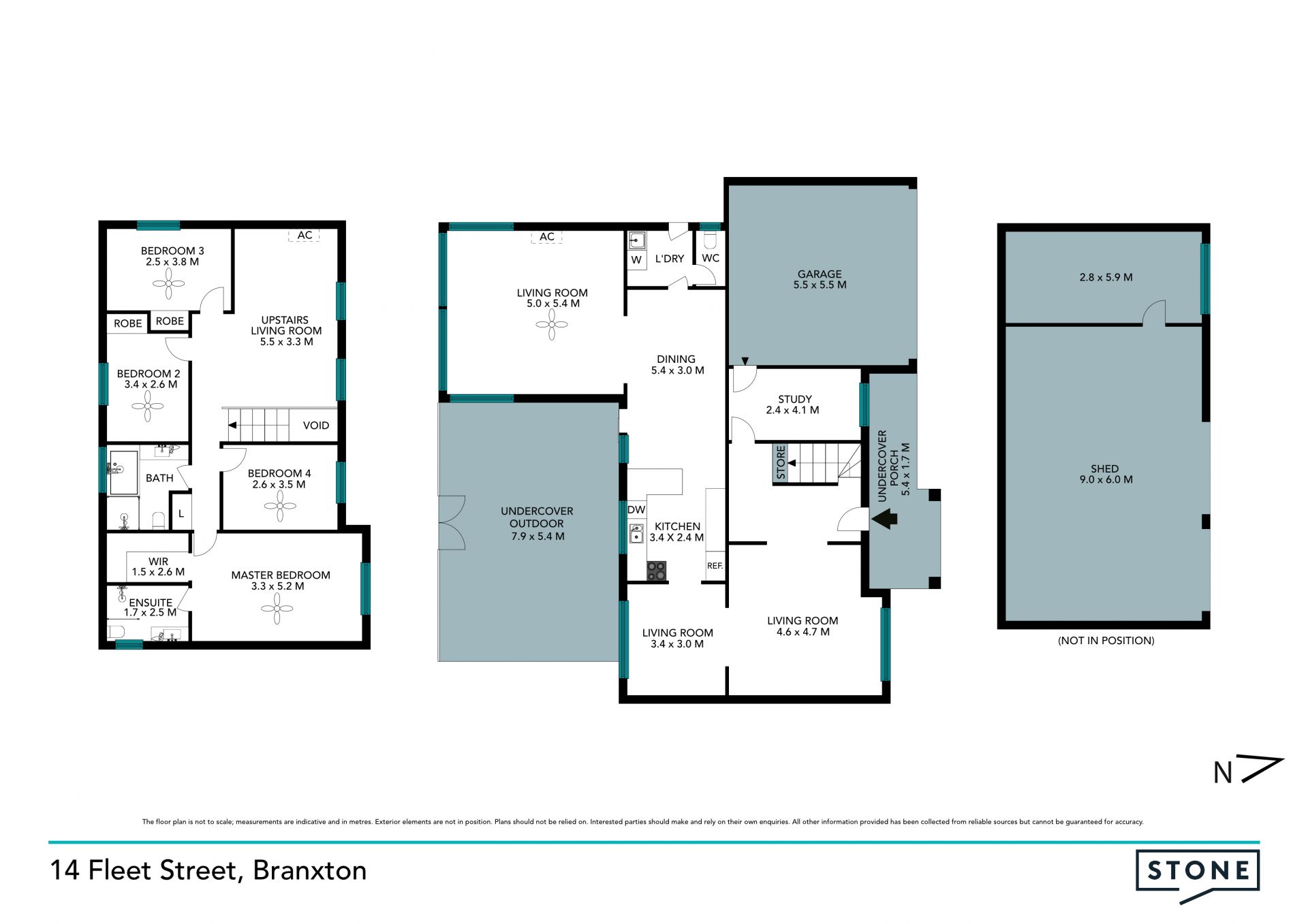 Substantial family home 800m from village