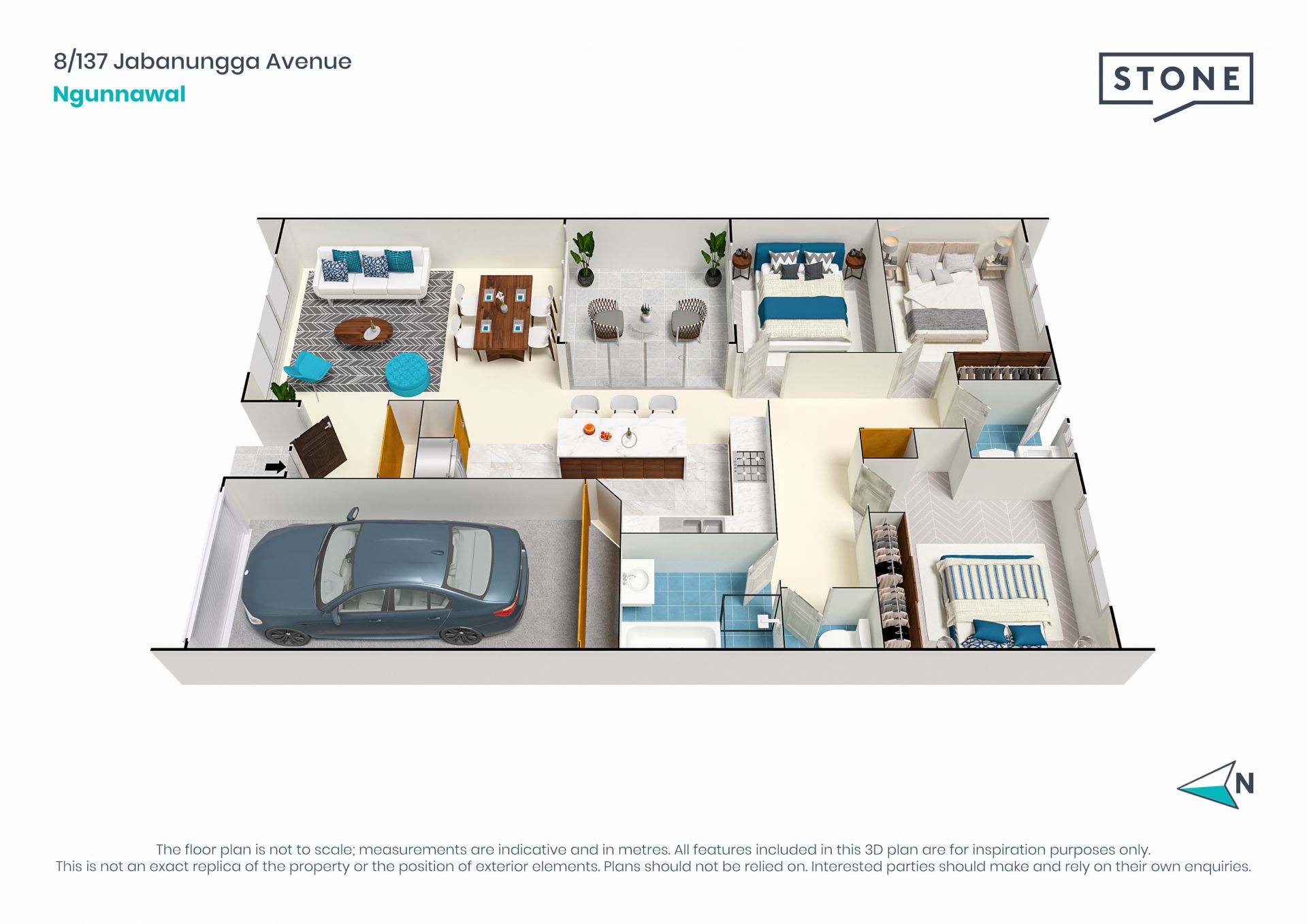 Renovated and stylish 3-bedroom home in Ngunnawal
