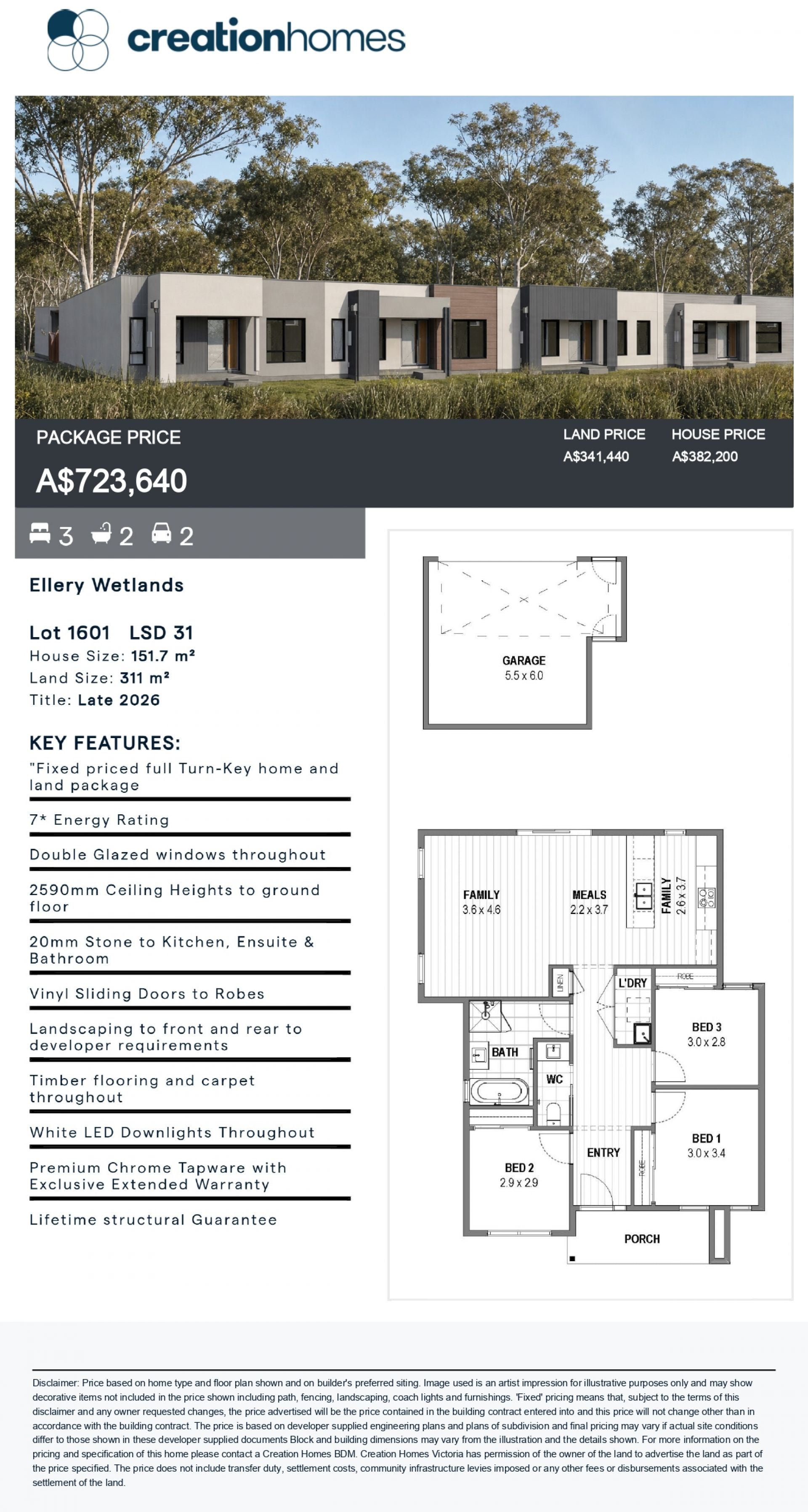 A Turn-Key Lifestyle Beside The Wetlands
