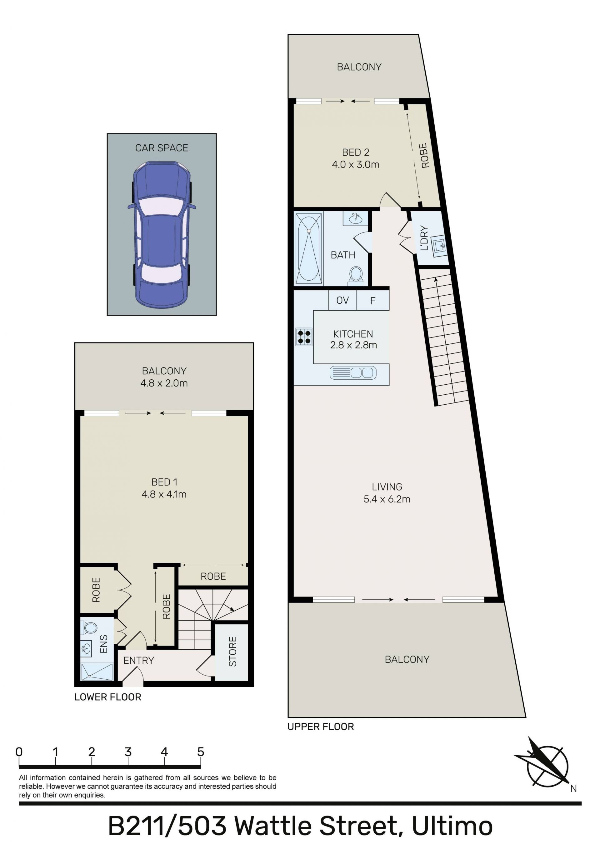 Loft style 2 bedrooms Apartment in Ultimo for ultimate convenience