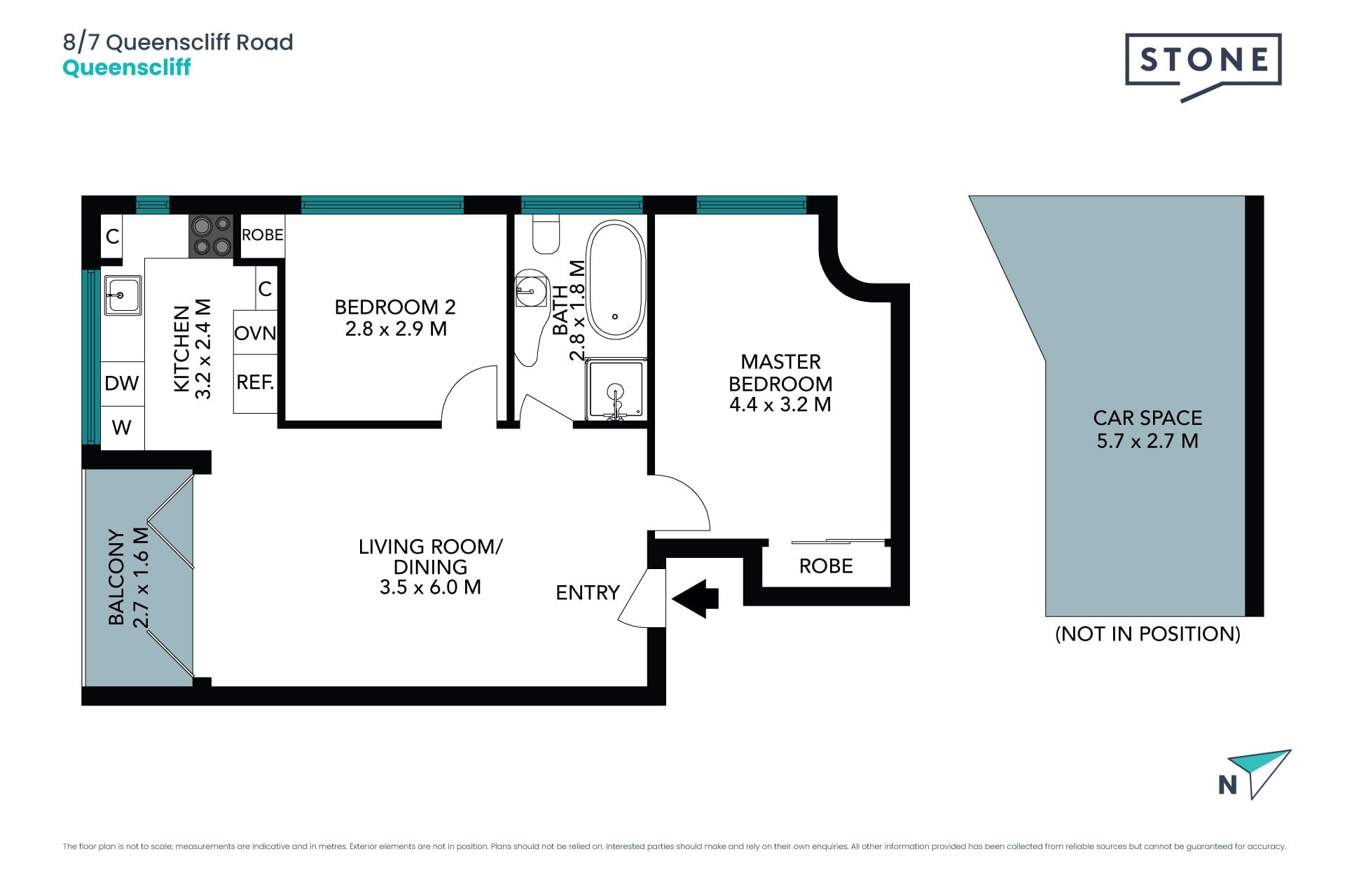 Light Filled Two-bedroom beach pad in prized oceanfront setting - Now available for Lease, Fully Furnished.