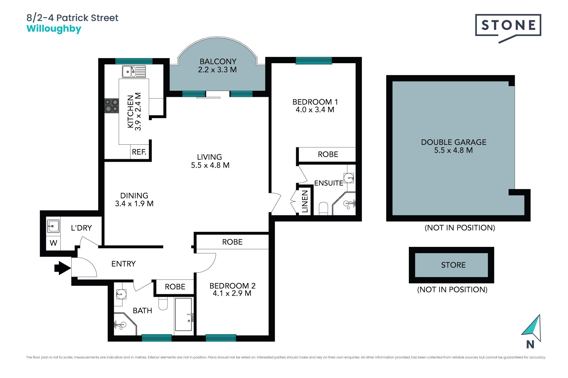 SOLD Stunning North Facing Apartment