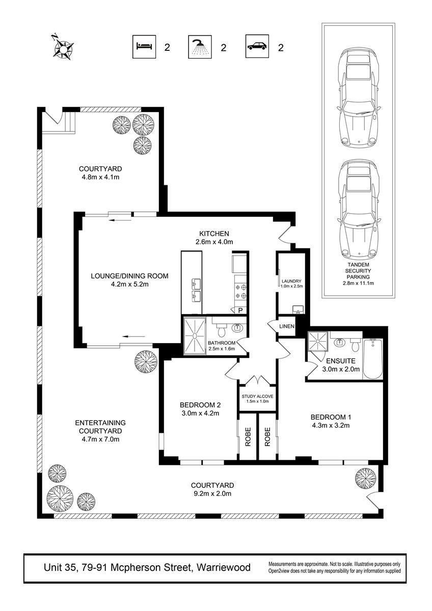Premium Courtyard Apartment