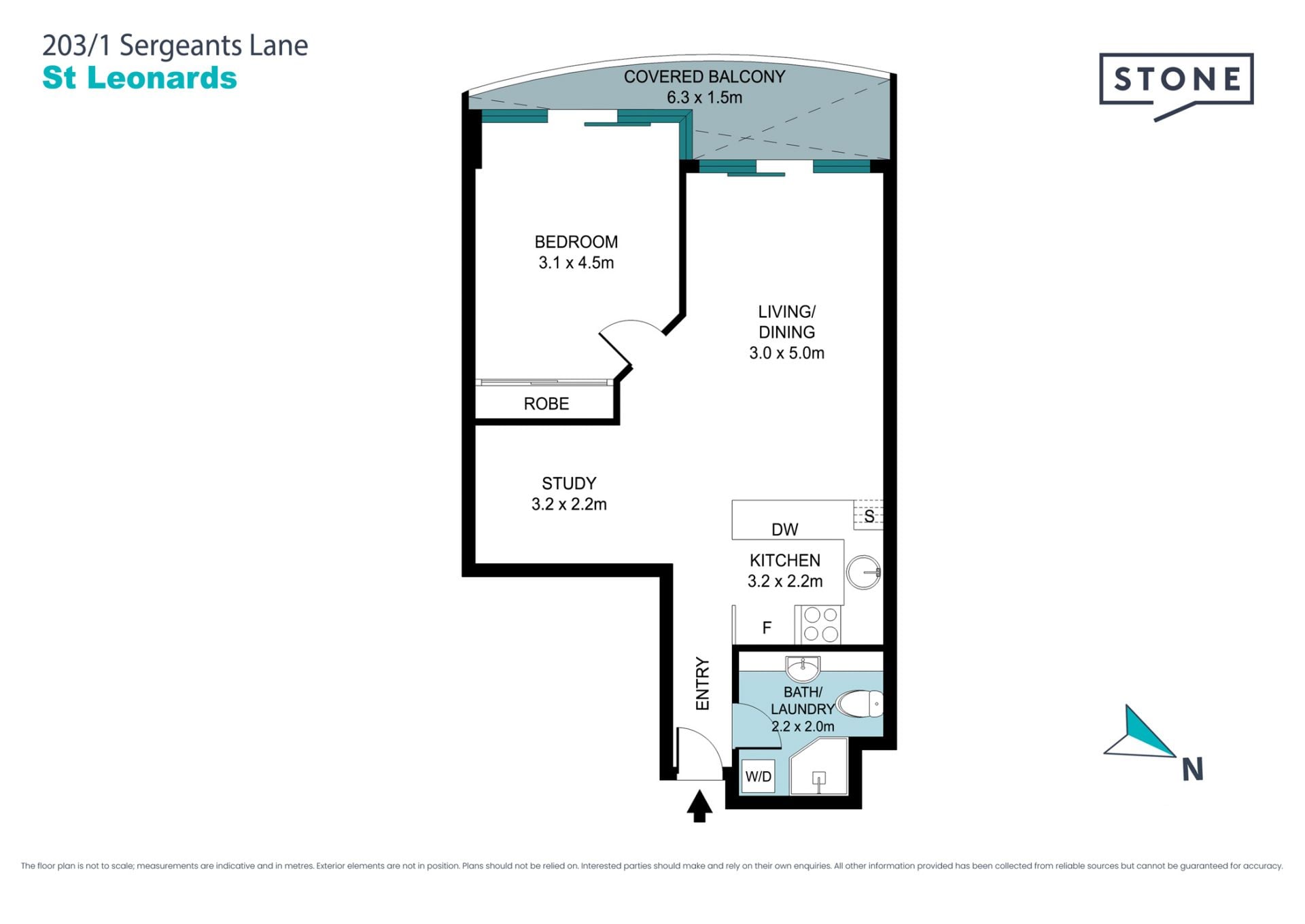 Spacious One-Bedroom Plus Study in the Iconic Forum