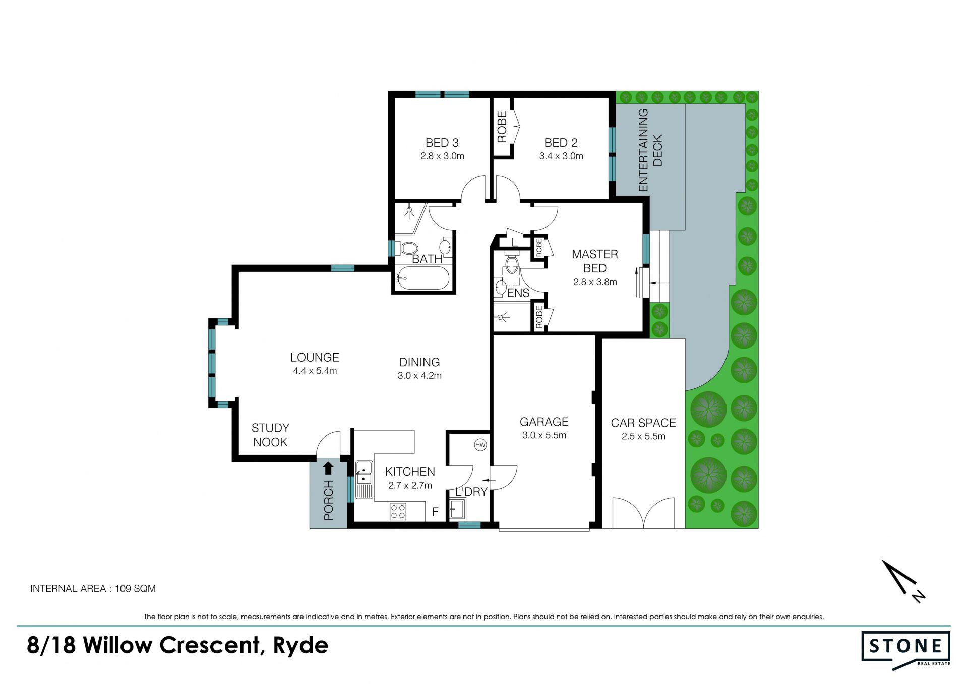 Quiet Cul-de-sac Villa - No Adjoining Walls