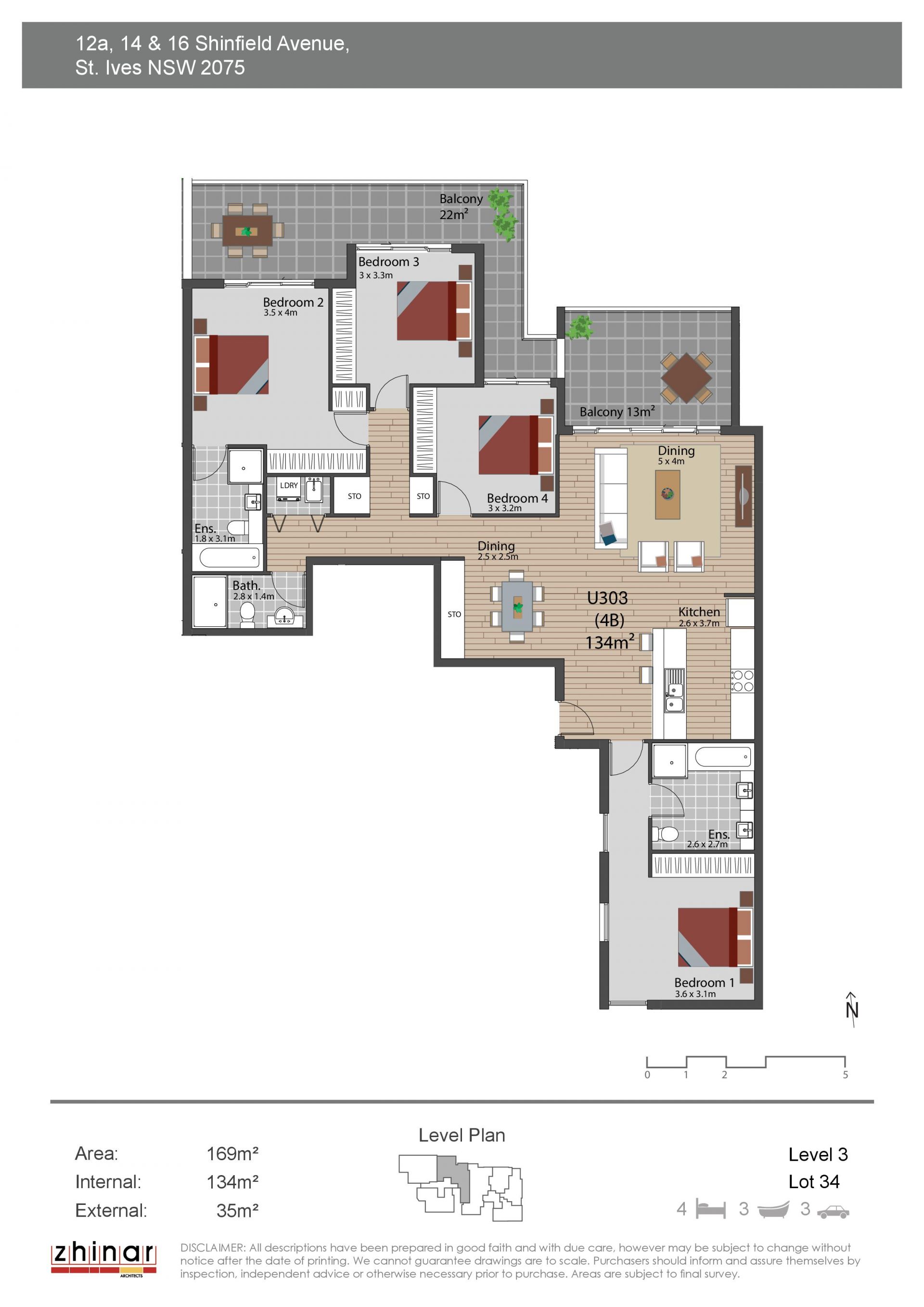 Rare opportunity luxurious 4 bedroom apartments