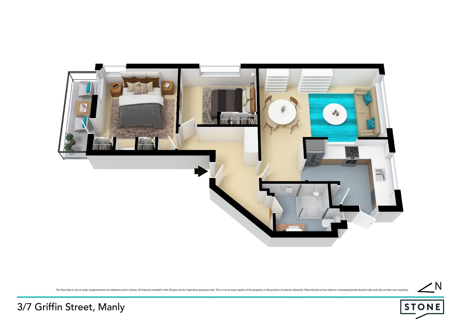 Newly renovated apartment, a short stroll from Manly Cove