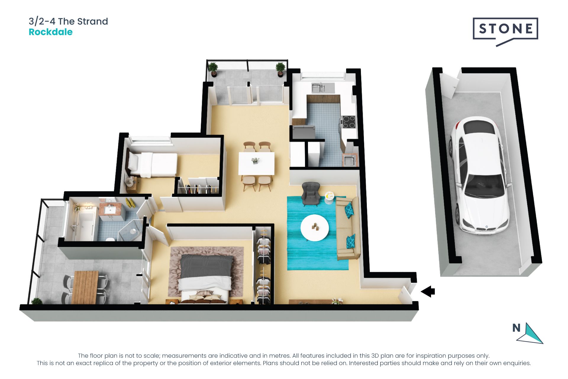 Renovated unit in a prime location