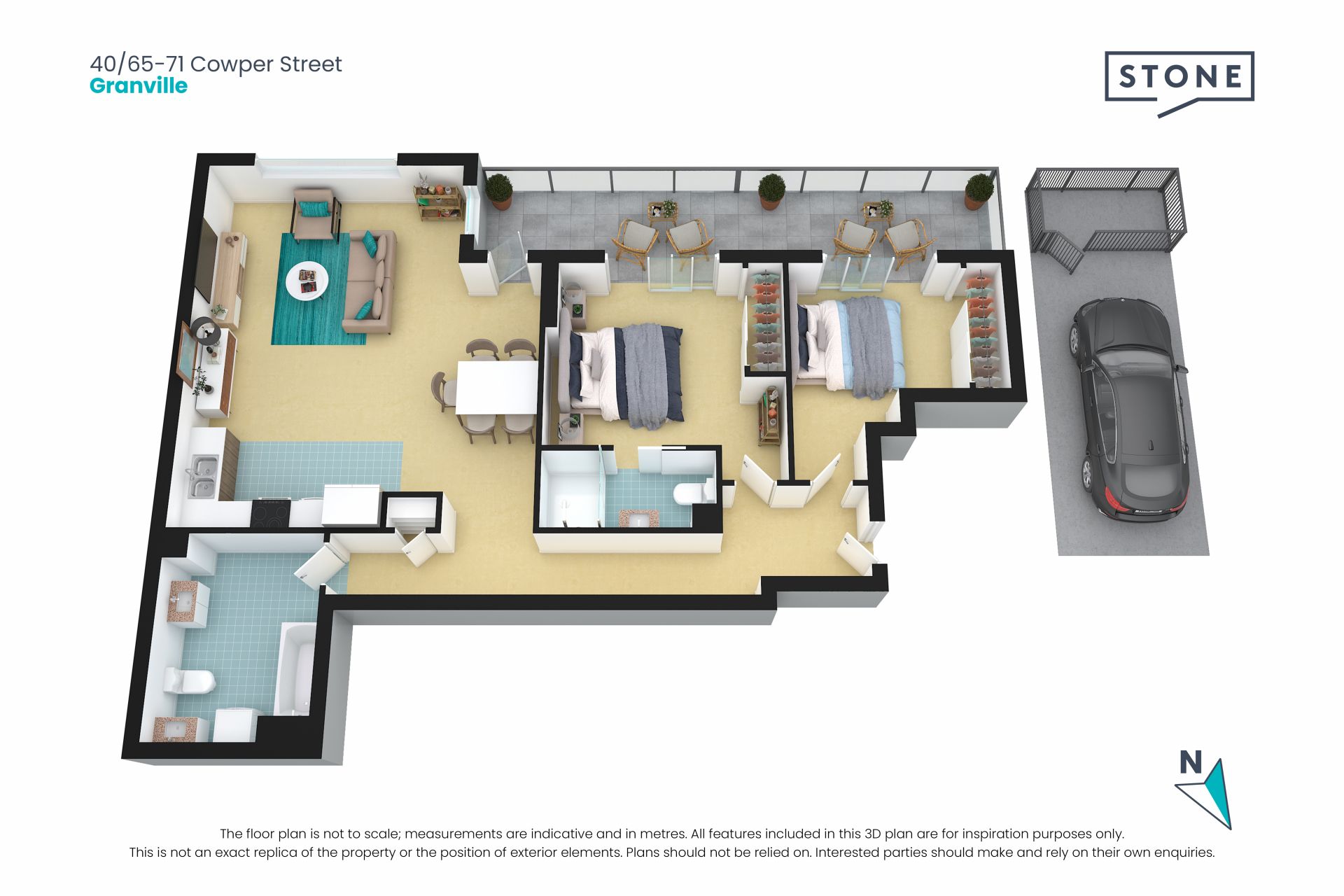 Modern living in convenient location