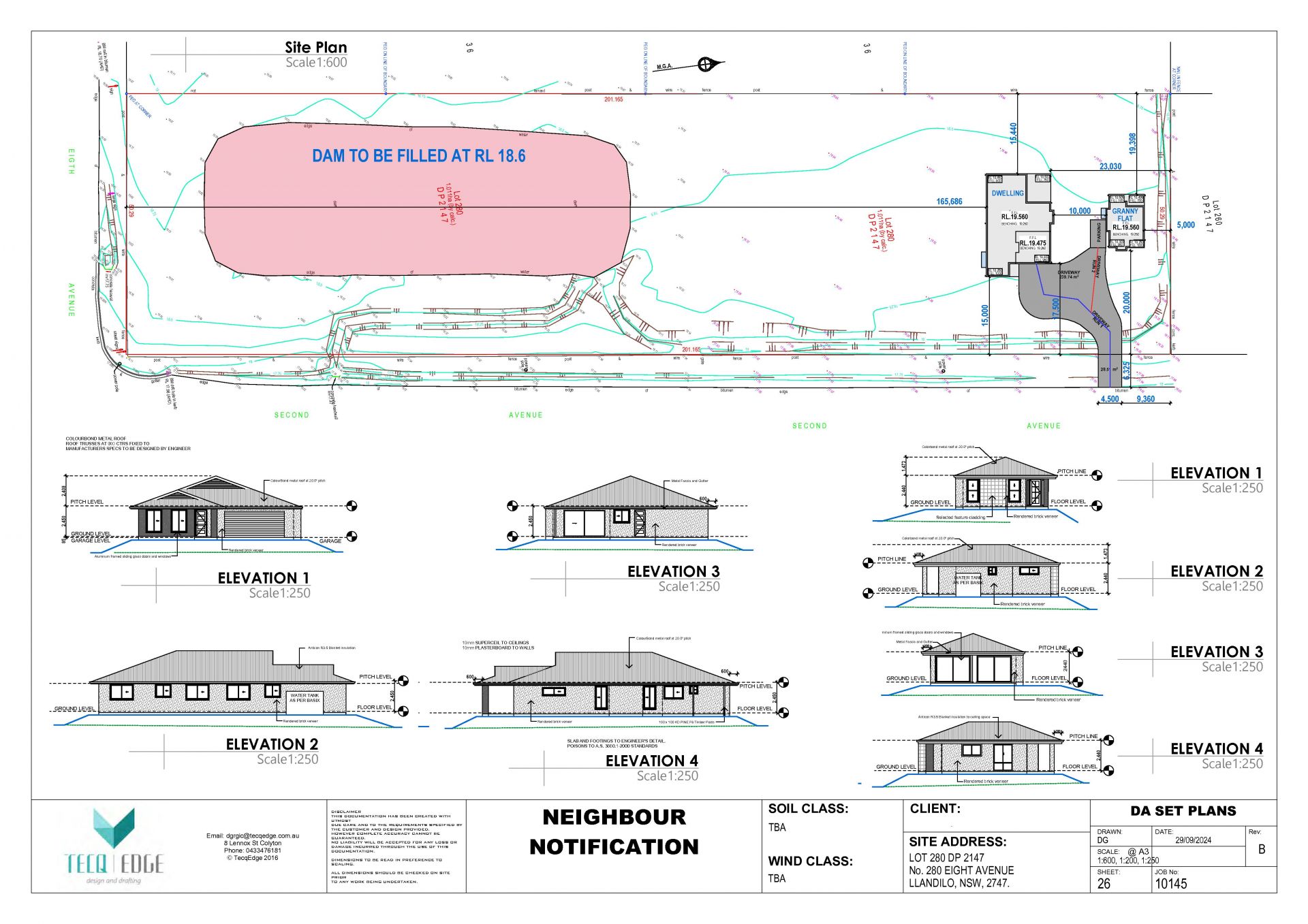 Boutique Vacant Acres - DA Approved!
