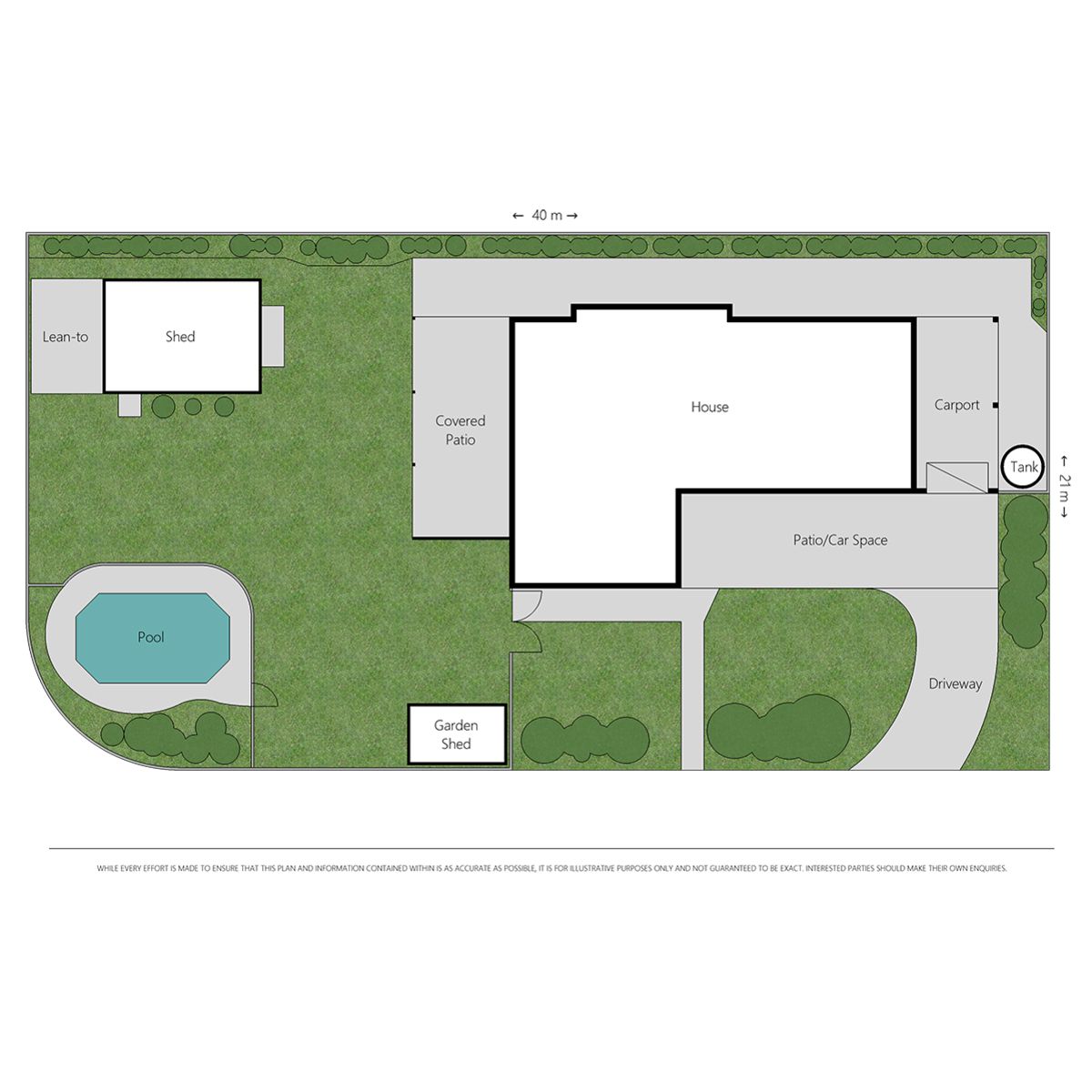 POSITION IS PERFECT + SHED AND POOL!!
