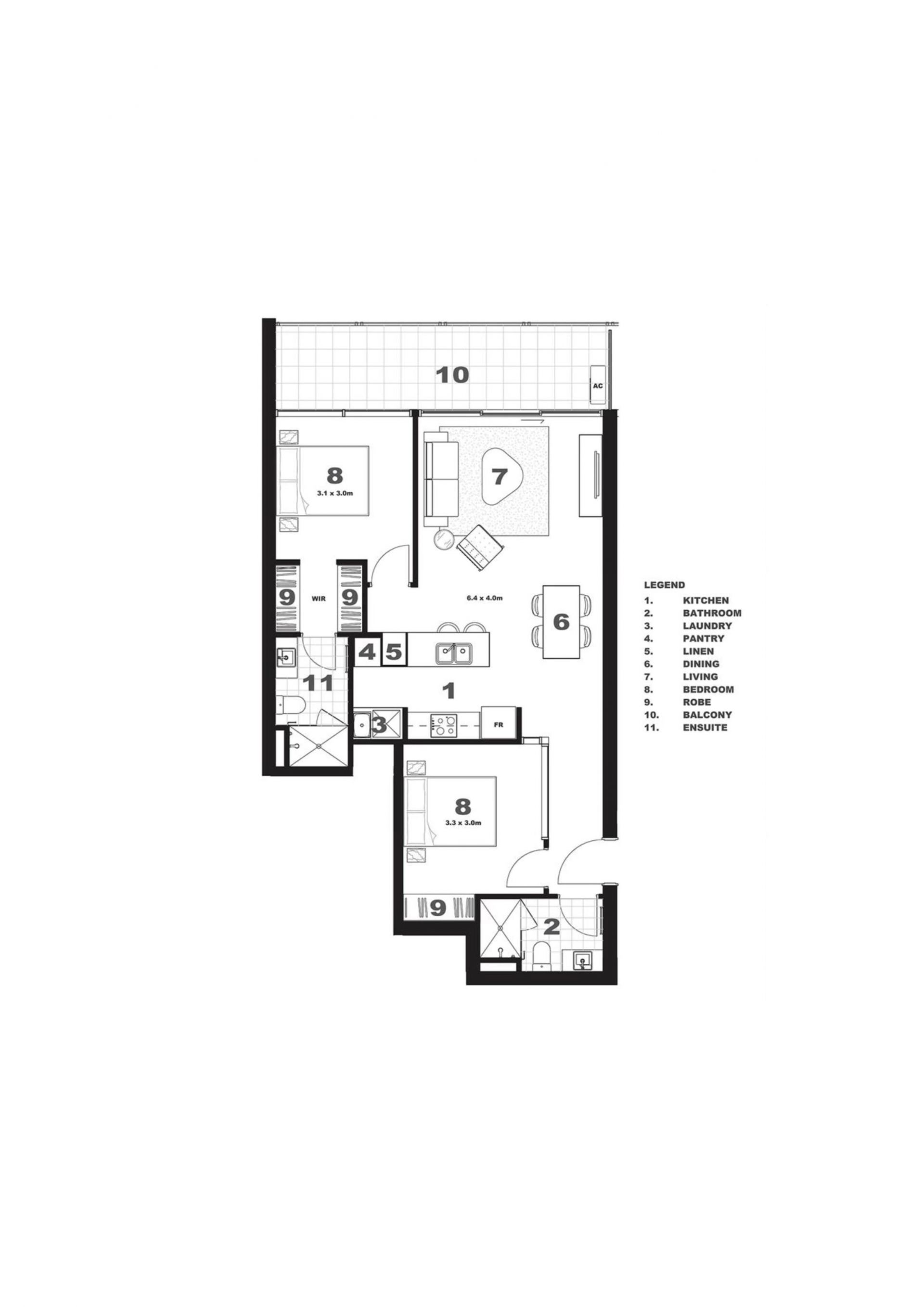 91sqm of executive living