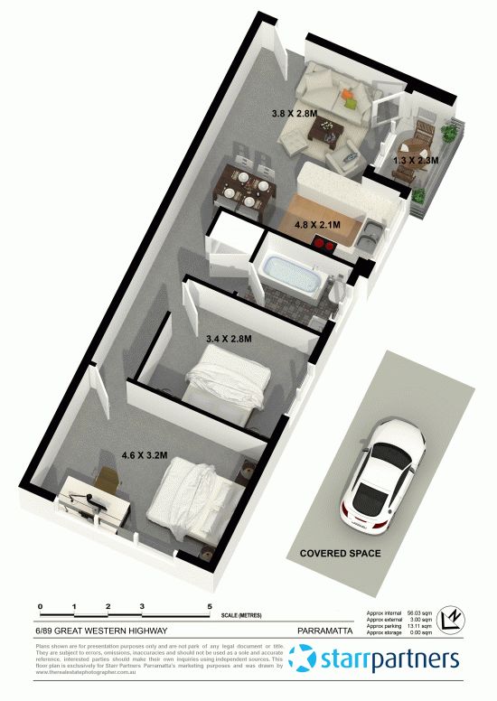Well Located 2 Bedroom Apartment